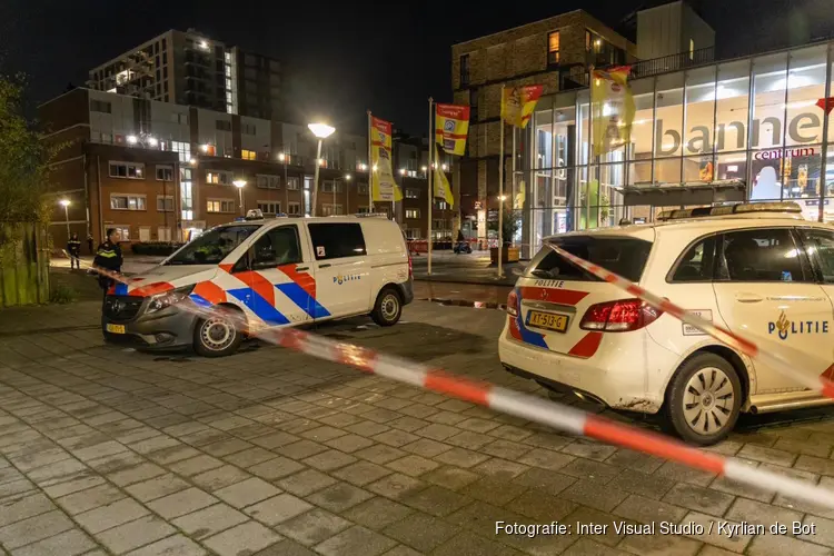 Melding schietincident op Banneplein in Noord