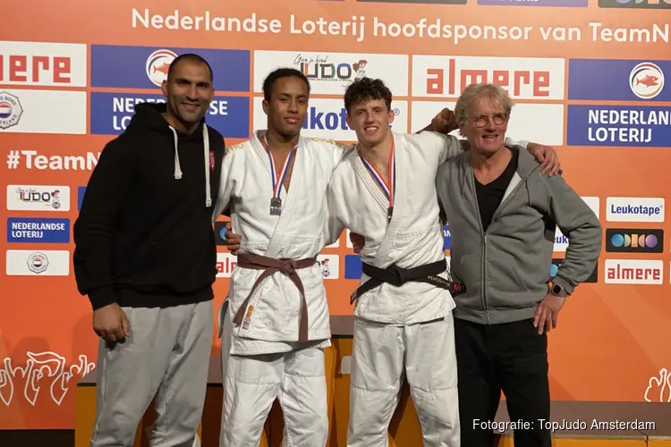 Twee medailles voor Amsterdamse judoka`s op zwaar bezet NK-senioren