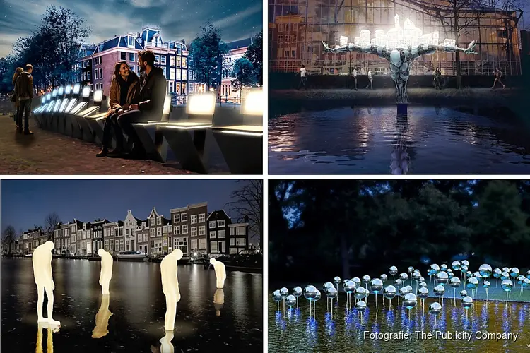 Amsterdam Light Festival verkent invloed van technologie en AI op individu en samenleving