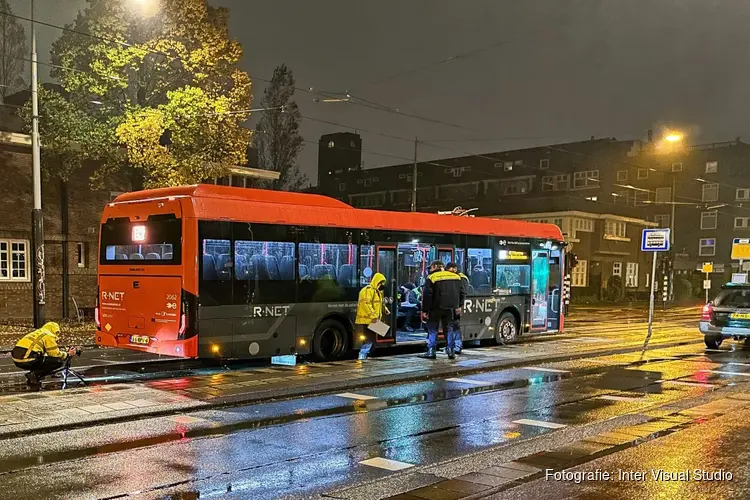 Voetganger aangereden door lijnbus