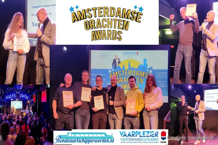 Uitreiking Amsterdamse Grachten Awards groot succes