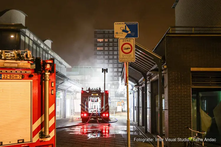 Brand bij horecagelegenheid aan Buikslotermeerplein