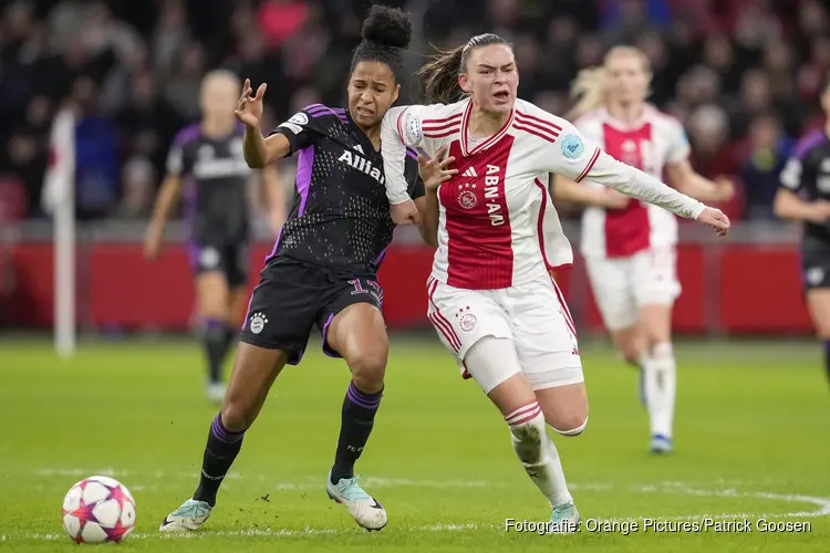 Ajax vrouwen kloppen ook Bayern München