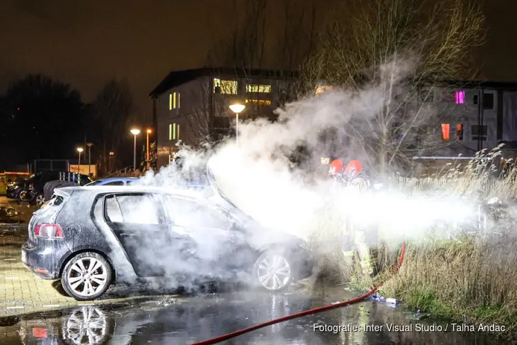 Meerdere autobranden in Amsterdam