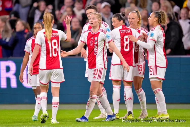 Ajax Vrouwen schrijven historie in Champions League