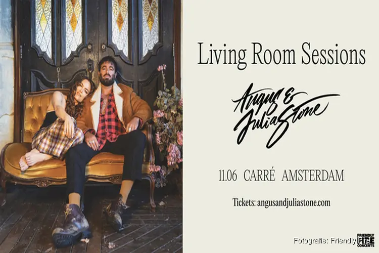 Angus & Julia Stone strijken neer in Carré Amsterdam op 11 juni 2024