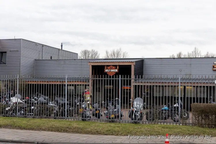 Korte brand bij Harley-Davidson Amsterdam