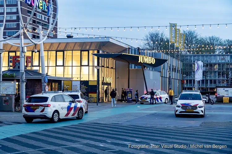 Medewerker supermarkt gewond bij steekincident