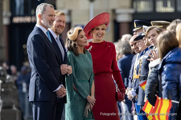 Staatsbezoek Spaanse koning aan Nederland