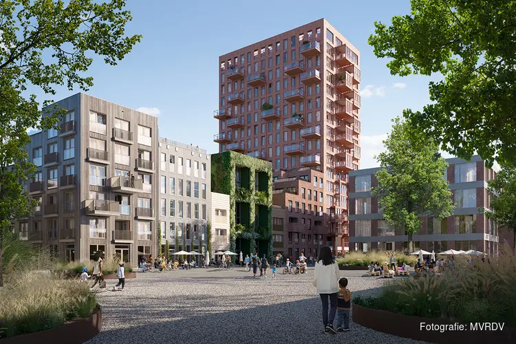 Start bouw De Oosterlingen markeert slotfase nieuwe woonwijk Oostenburg, Amsterdam