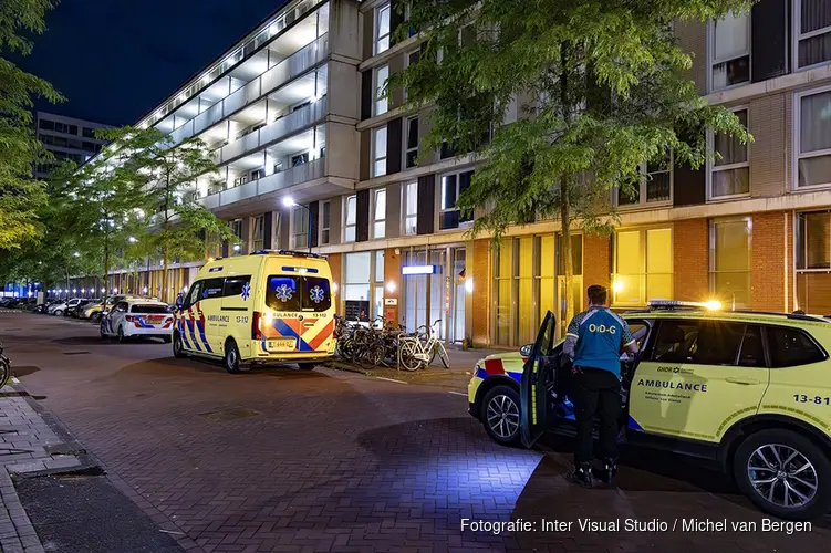 Melding steekpartij Jan Smitstraat Amsterdam