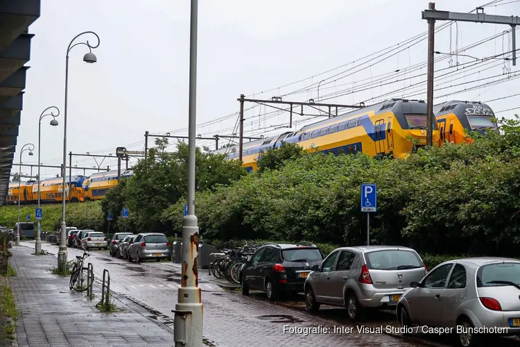 Omgewaaide boom legt treinverkeer tussen Amsterdam CS en Duivendrecht plat