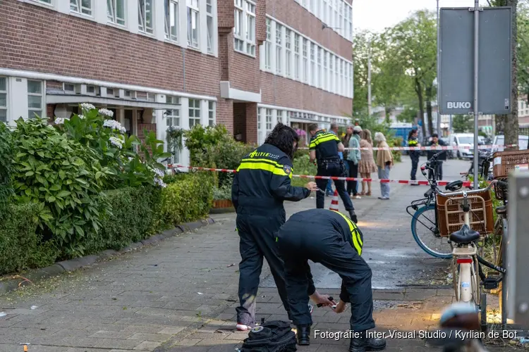 Explosie op Hoofdweg in Amsterdam