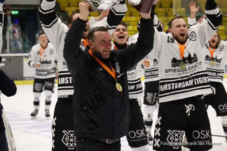 Coach Amsterdam Tigers John Versteeg: ‘We bouwen verder op het fundament van afgelopen seizoen’