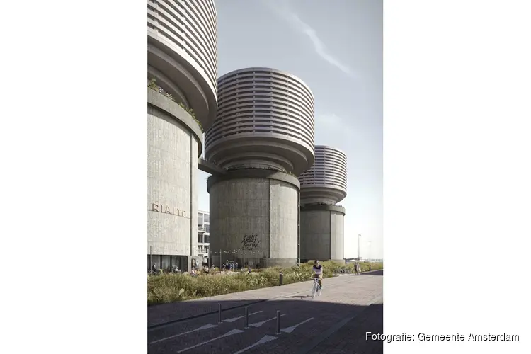 Silo's brengen cultuur, amusement en horecagelegenheid naar Zeeburgereiland