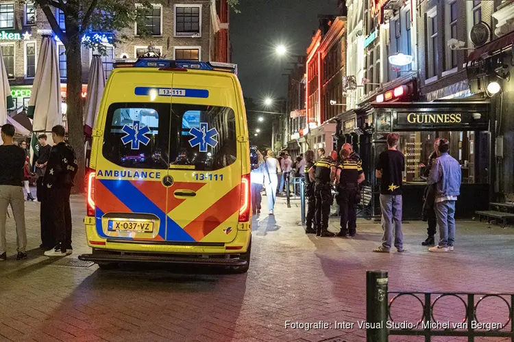 Gewonde bij melding steekpartij Leidseplein