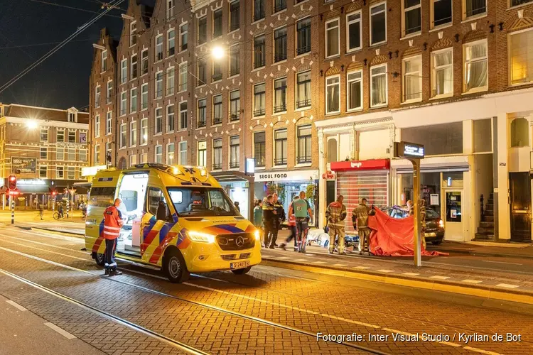 Dodelijk verkeersongeluk op Kinkerstraat