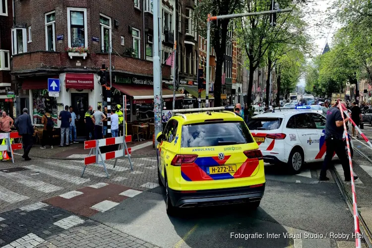 Man zwaargewond na steekincident op Rozengracht