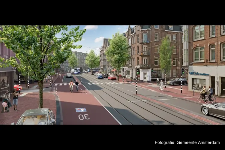 Omleidingen voor openbaar vervoer en verkeer in Centrum en West