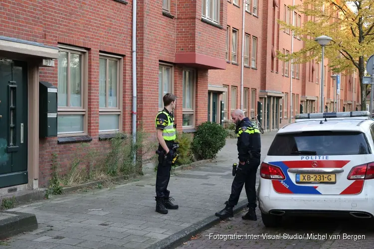 Melding van steekincident op Gerard Callenburgstraat