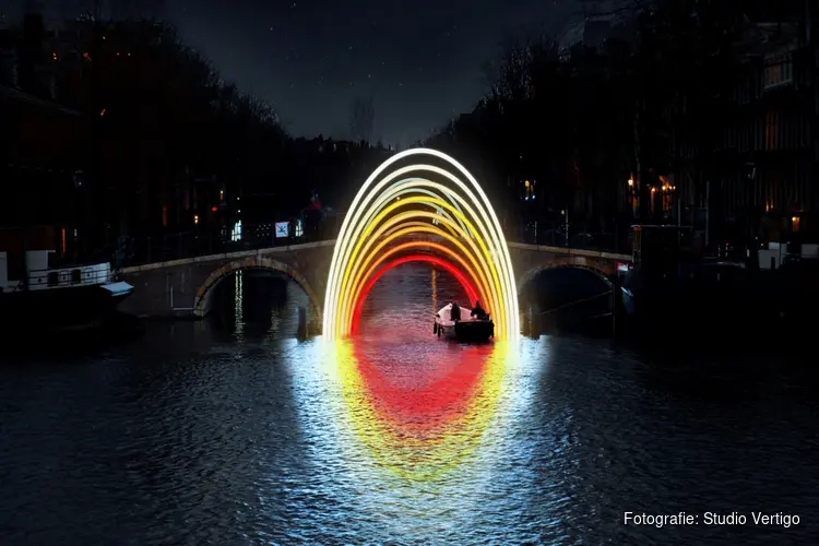 Speciale rondvaart Amsterdam Light Festival voor bijzondere Amsterdammers