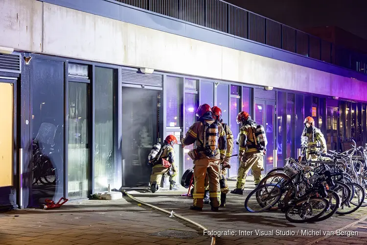 Brand in HVO-Querido locatie aan de Osdorper Ban