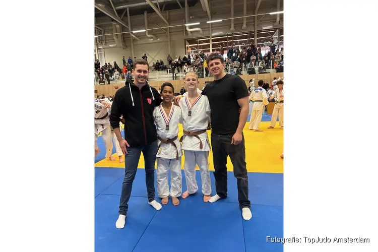 Drie Nederlands kampioenen -15 voor TopJudo Amsterdam