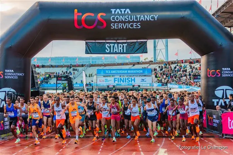 NK marathon 2025 & 2028 toegekend aan de TCS Amsterdam Marathon