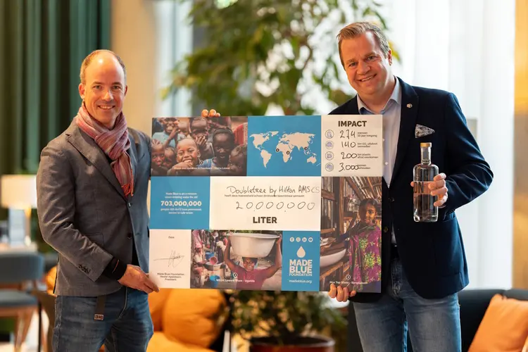 20 Miljoen liter water gedoneerd dankzij ‘Enjoy Water to Give Water’