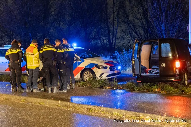 Gewonden bij aanrijding na achtervolging