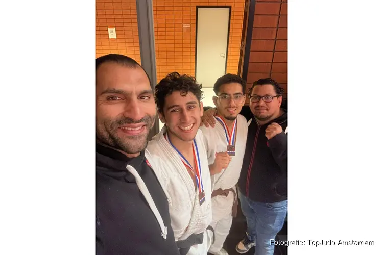 Driemaal brons voor judoka's van TopJudo Amsterdam op NK judo