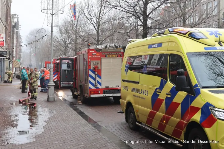 Persoon overleden bij brand in de Jordaan