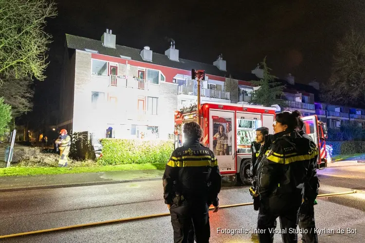 Gewonde bij woningbrand in Amstelveen