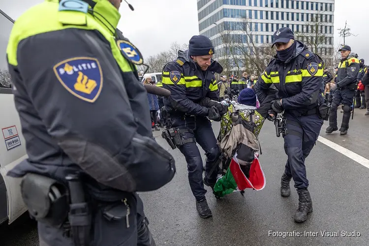 Politie voorkomt demonstratie XR op A10