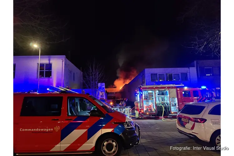 Zeer grote brand Amsterdam