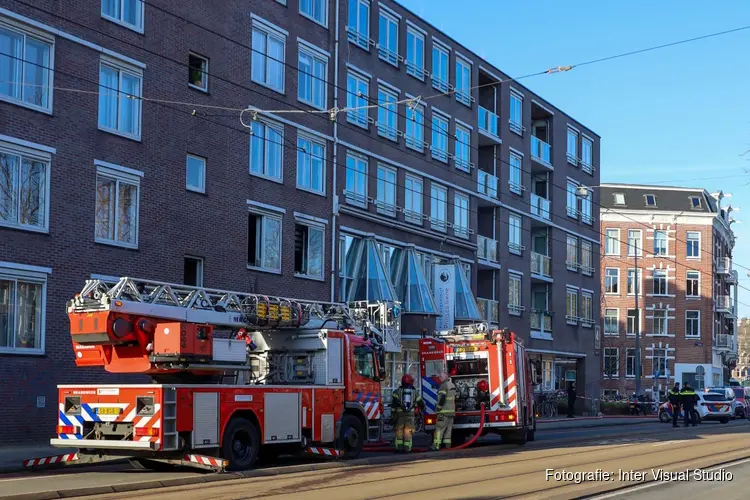 Korte brand in appartementencomplex