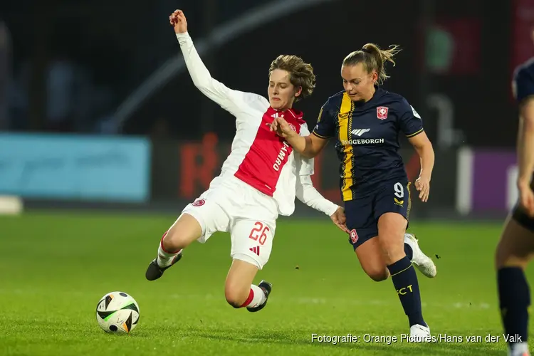 Ajax vrouwen onderuit in bekerduel tegen FC Twente