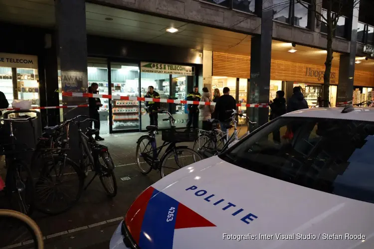 Gewapende overval op telefoonzaak aan Kinkerstraat