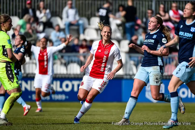 Ajax Vrouwen duidelijk te sterk voor SC Heerenveen